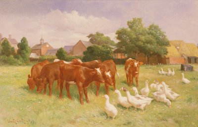 Vacas y patos de Claude Cardon